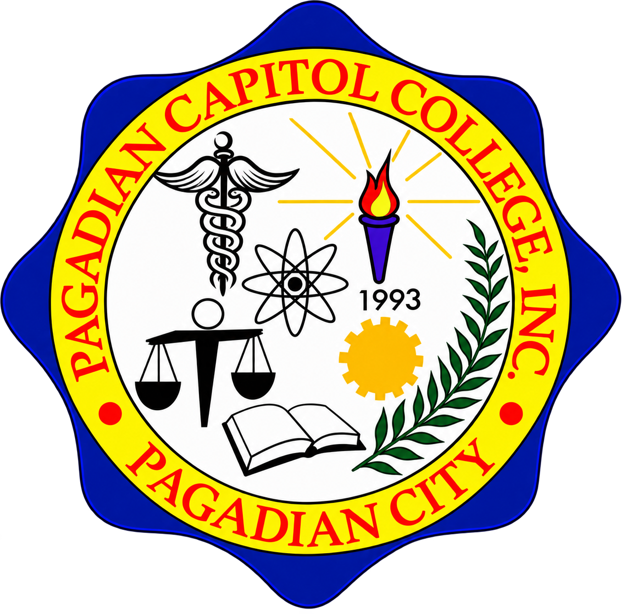 Pagadian Capitol College logo